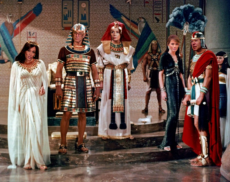 Pharaoh Pelosi about to banish Trump.