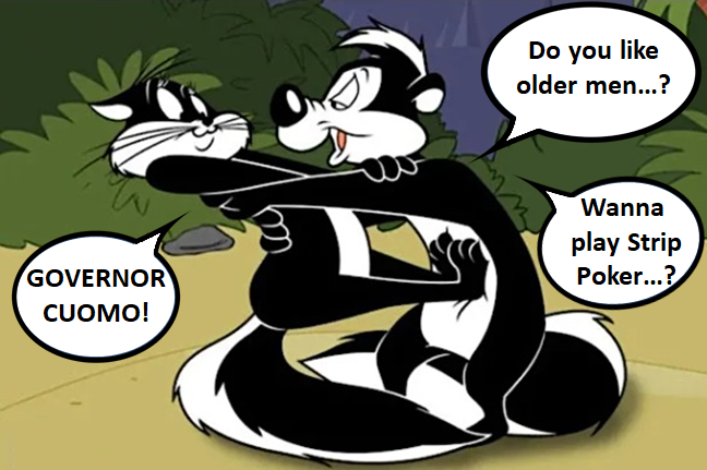 Pepe' Le Pew with Penelope Pussycat