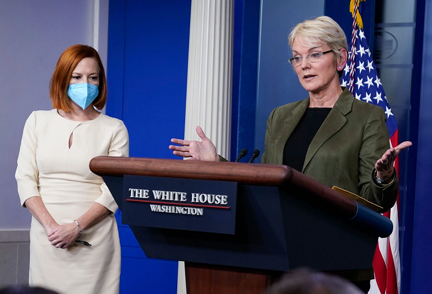 Energy Secretary Jennifer Granholm