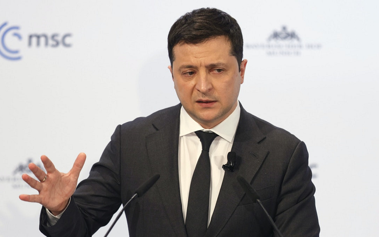 Ukrainian President Speaking