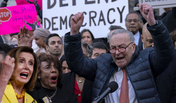 Pelosi, Waters, and Schumer