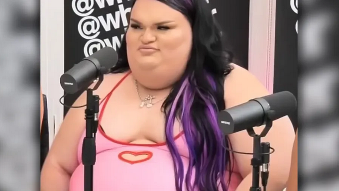 Overweight Trans Woman