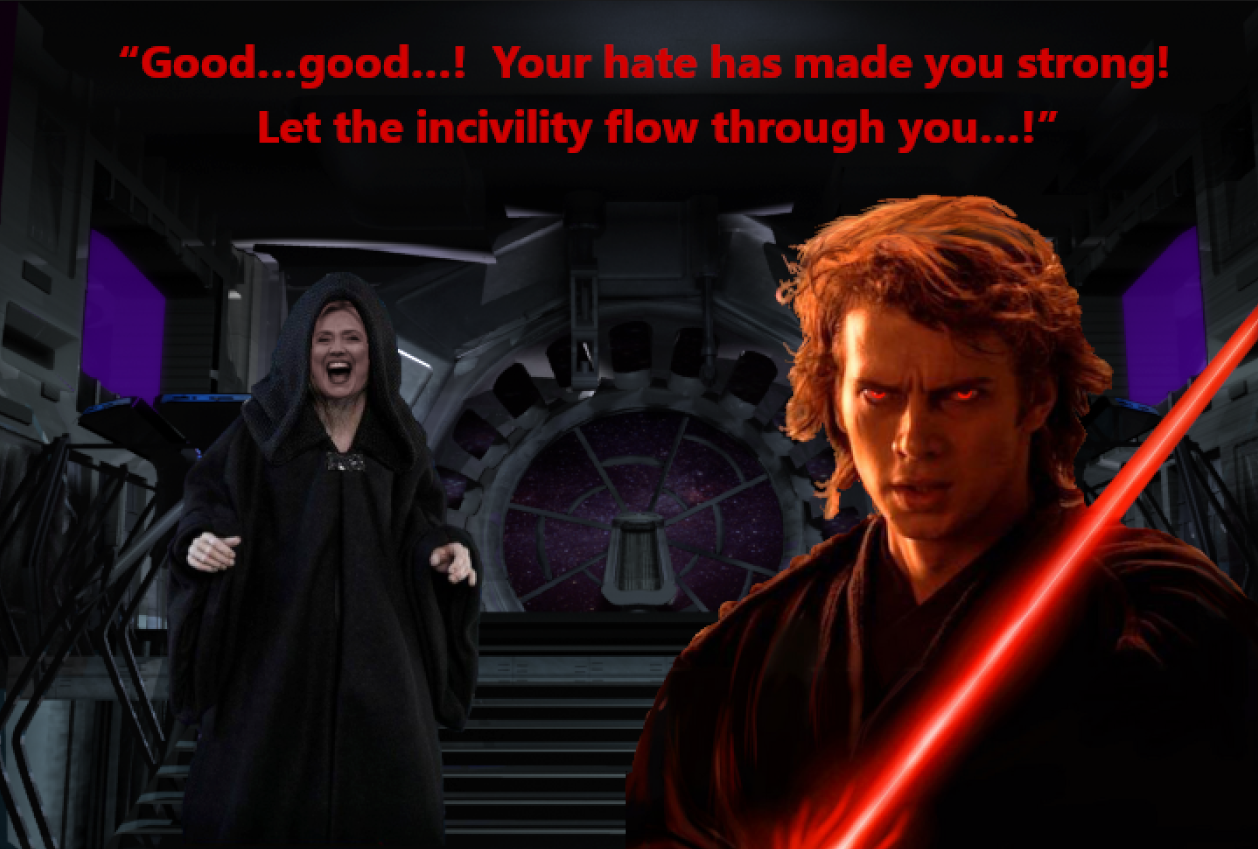 Poster:  Hillary the Emperor