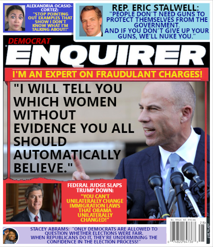 Magazine Cover:  Michael Avenatti
