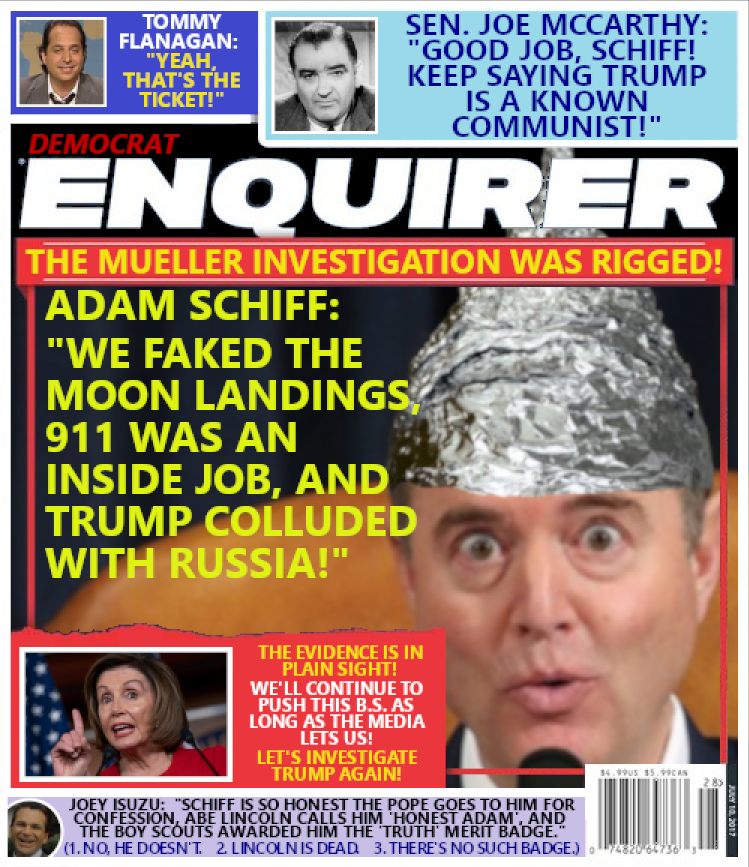 Adam Schiff blaming Trump.